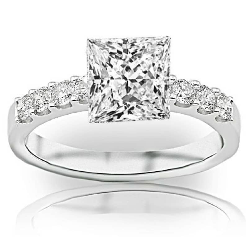 princess cut for engagement